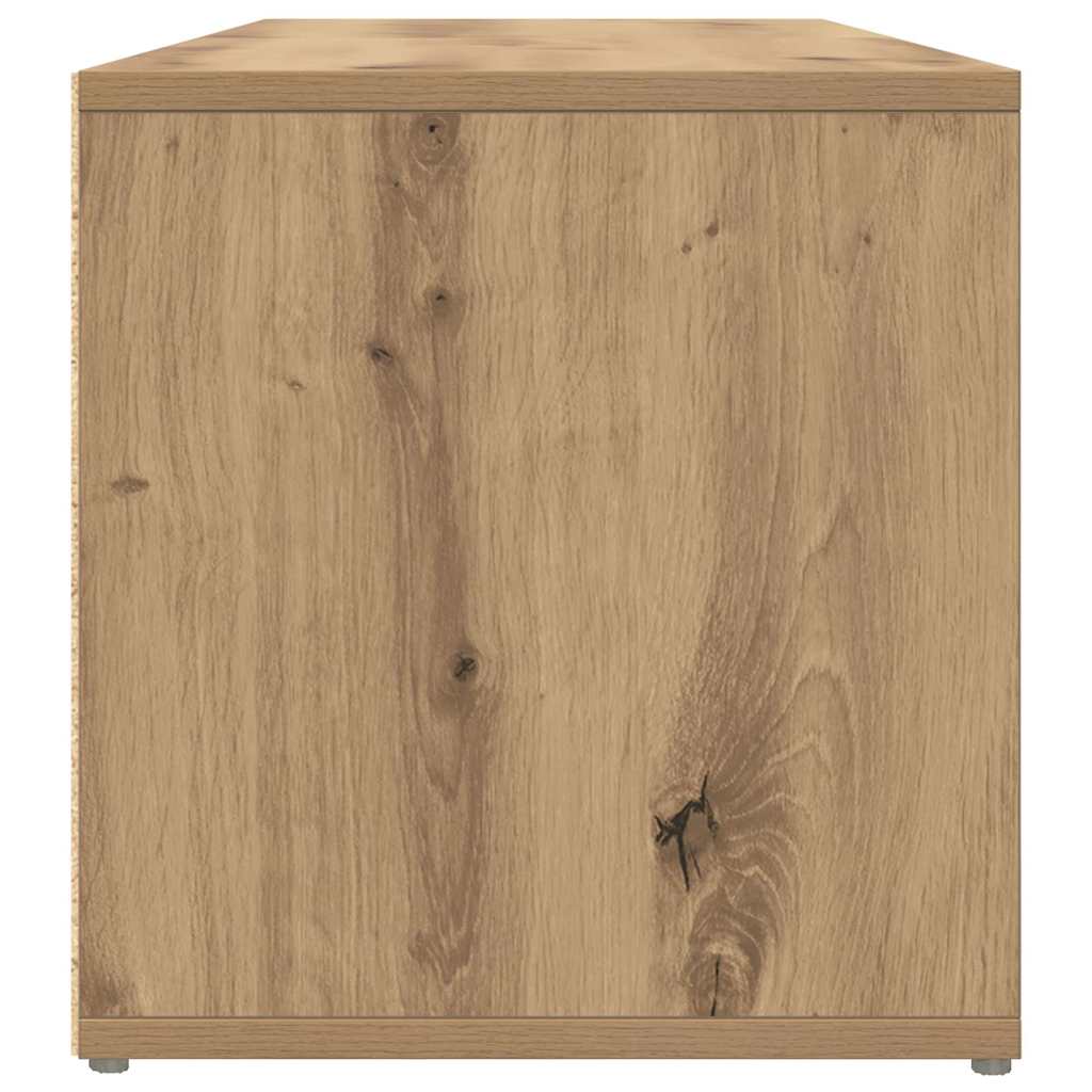 Tv-meubelset Wandgemonteerd Bruin 72 x 35 x 37 cm Bewerkt hout is nu te koop bij PeponiXL, paradijselijk wonen!