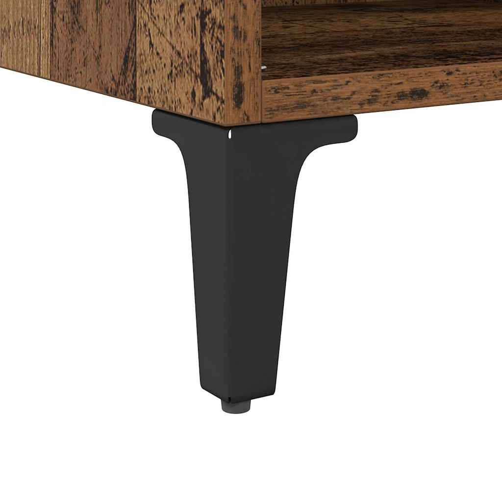 Tv-meubelset Wandgemonteerd Bruin Geconstrueerd hout is nu te koop bij PeponiXL, paradijselijk wonen!