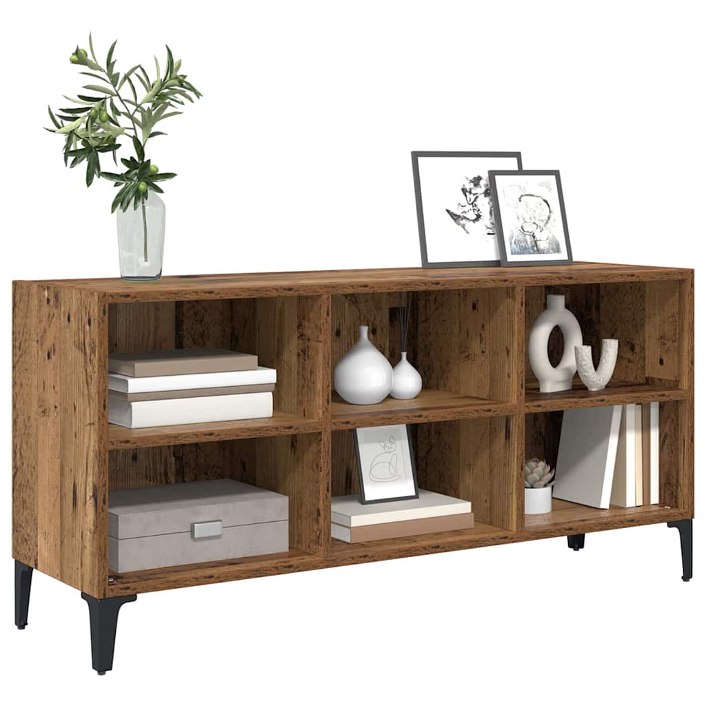 Tv-meubelset Bruin 103,5 x 30 x 50 cm Geconstrueerd hout is nu te koop bij PeponiXL, paradijselijk wonen!