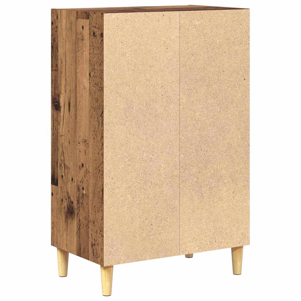 Dressoir Oudhout 57 x 35 x 89.5 cm Bewerkt hout is nu te koop bij PeponiXL, paradijselijk wonen!