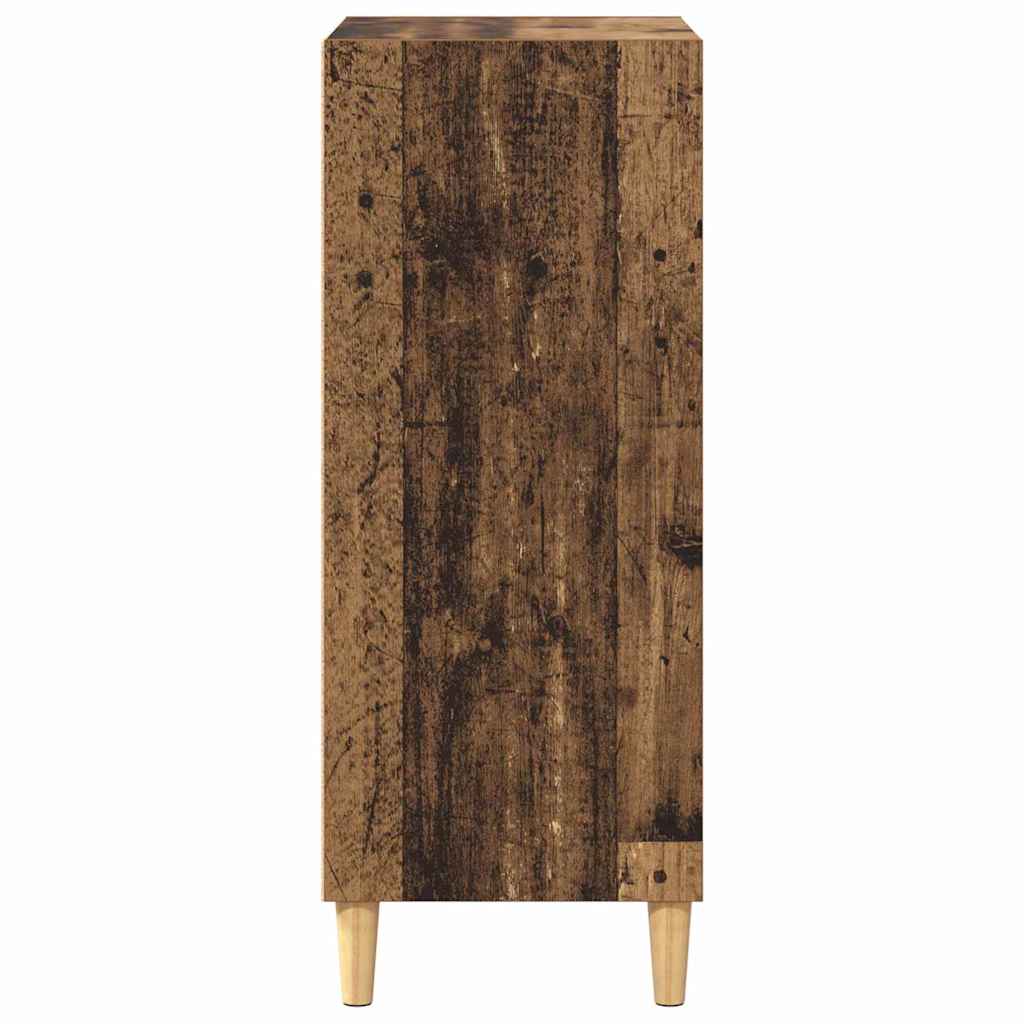 Dressoir Oudhout 57 x 35 x 89.5 cm Bewerkt hout is nu te koop bij PeponiXL, paradijselijk wonen!