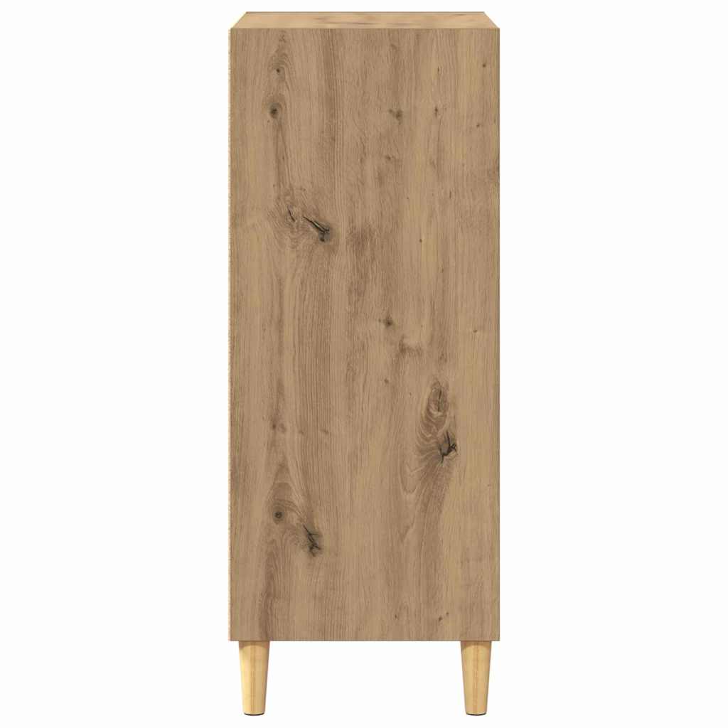 Dressoir Artisan Eiken 57 x 35 x 89.5 cm Bewerkt hout is nu te koop bij PeponiXL, paradijselijk wonen!