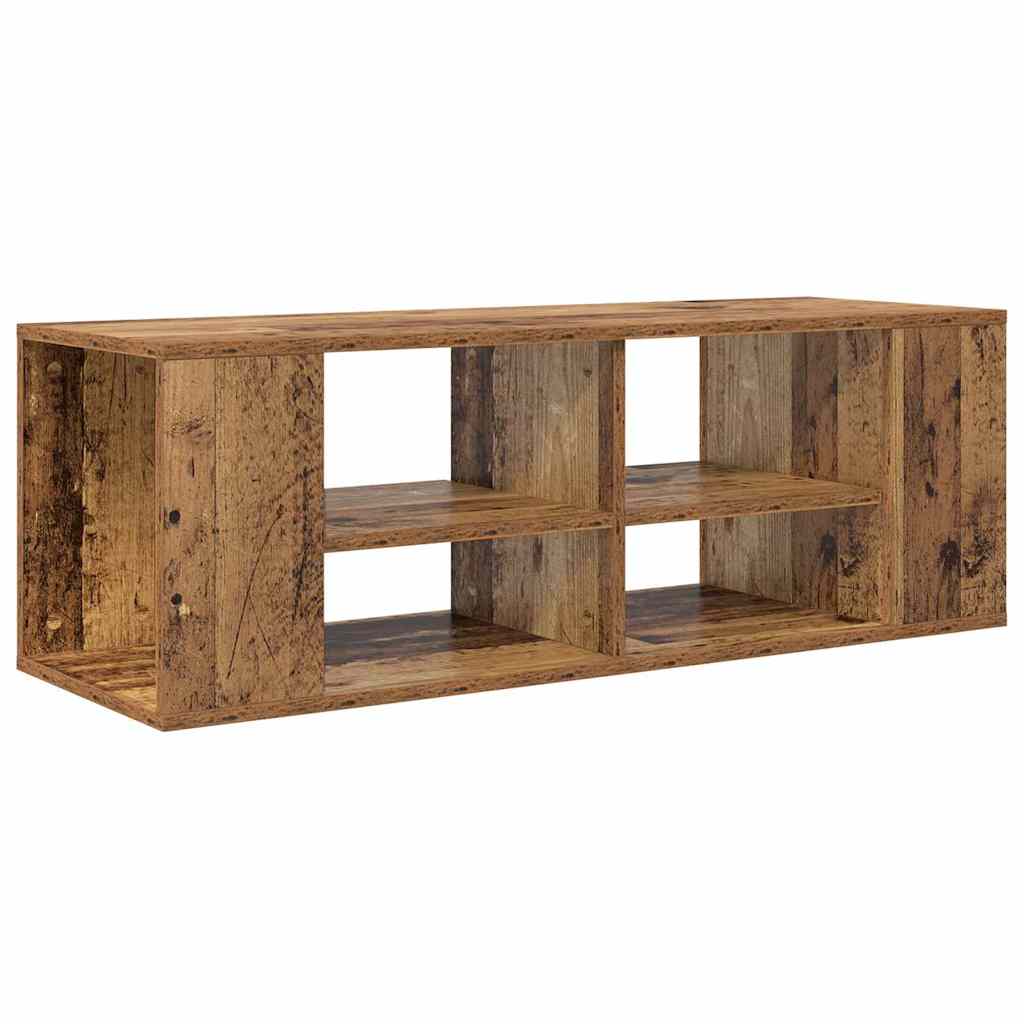 Tv-meubelset Oud Hout 102 x 35 x 35 cm Bewerkt hout is nu te koop bij PeponiXL, paradijselijk wonen!