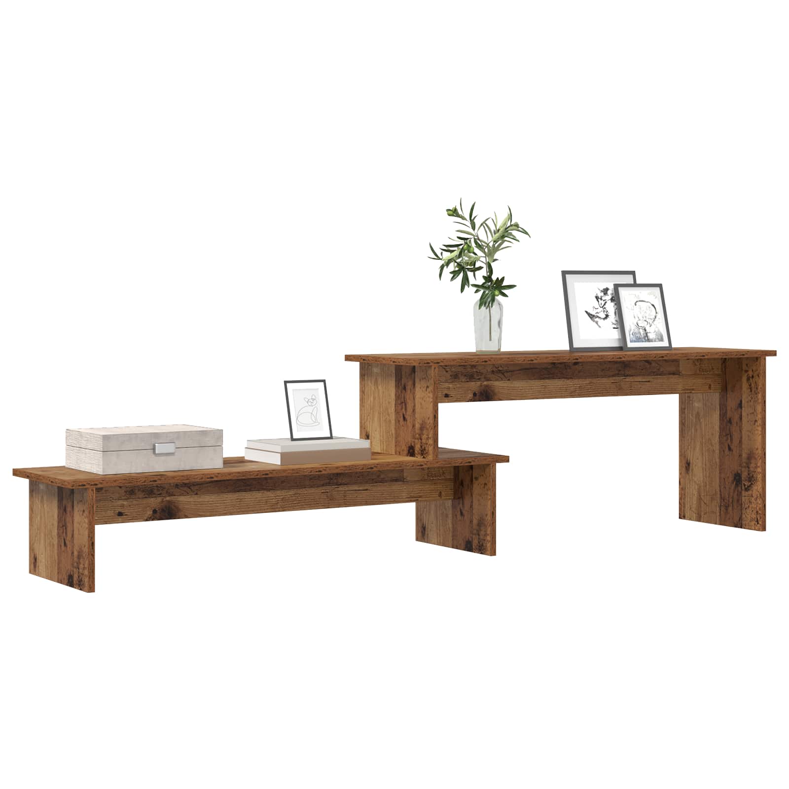 Tv-meubelset Oud Hout 180 x 30 x 43 cm Bewerkt hout is nu te koop bij PeponiXL, paradijselijk wonen!