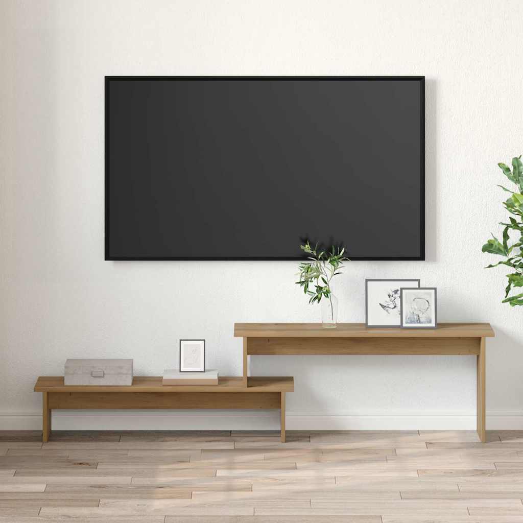 Tv-meubelset Artisan Eiken 180,5 x 30 x 43 cm Bewerkt hout is nu te koop bij PeponiXL, paradijselijk wonen!