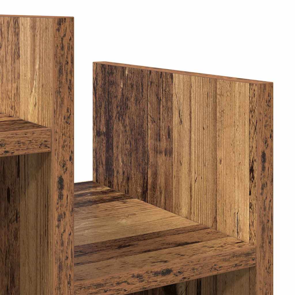 Bijzetkast Oudhout 60 x 26 x 60 cm Bewerkt hout is nu te koop bij PeponiXL, paradijselijk wonen!