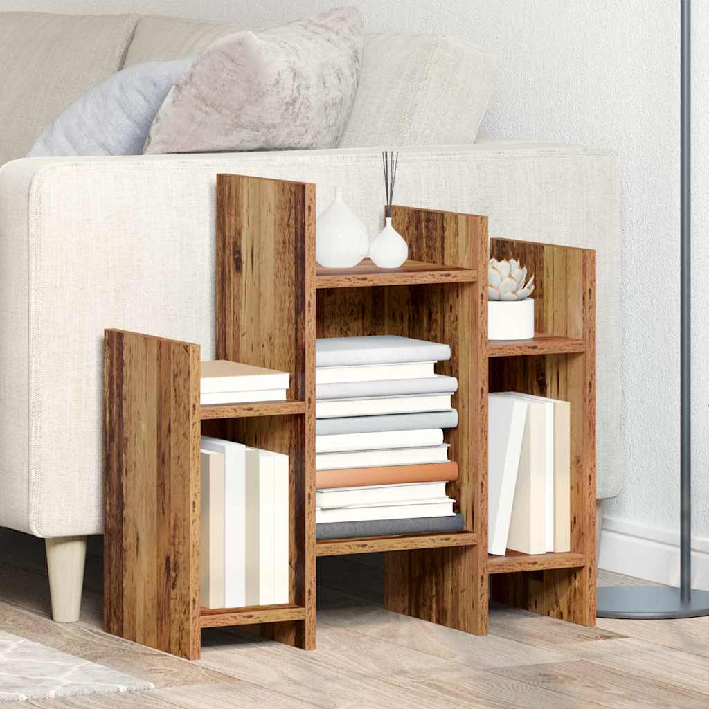 Bijzetkast Oudhout 60 x 26 x 60 cm Bewerkt hout is nu te koop bij PeponiXL, paradijselijk wonen!