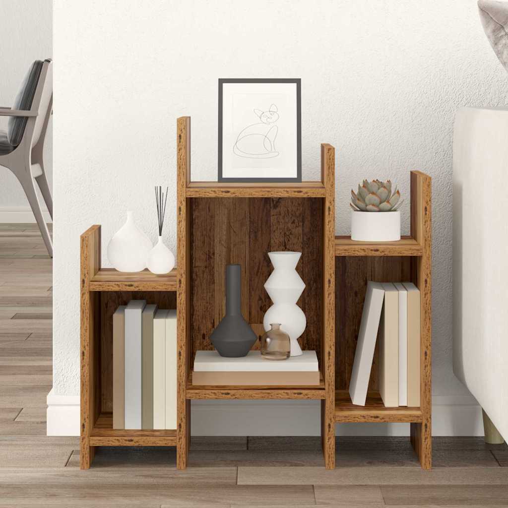 Bijzetkast Oudhout 60 x 26 x 60 cm Bewerkt hout is nu te koop bij PeponiXL, paradijselijk wonen!