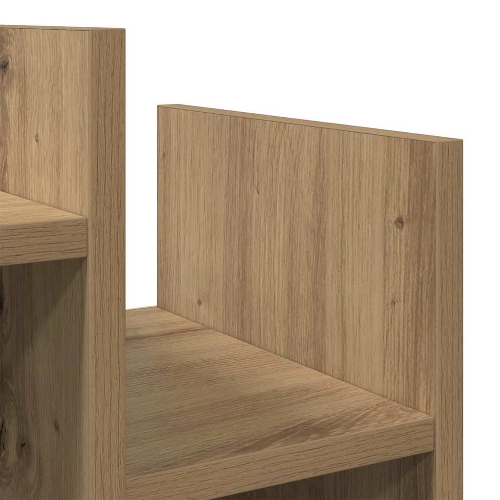 Bijzetkast Artisan Eiken 60 x 26 x 60 cm Bewerkt hout is nu te koop bij PeponiXL, paradijselijk wonen!