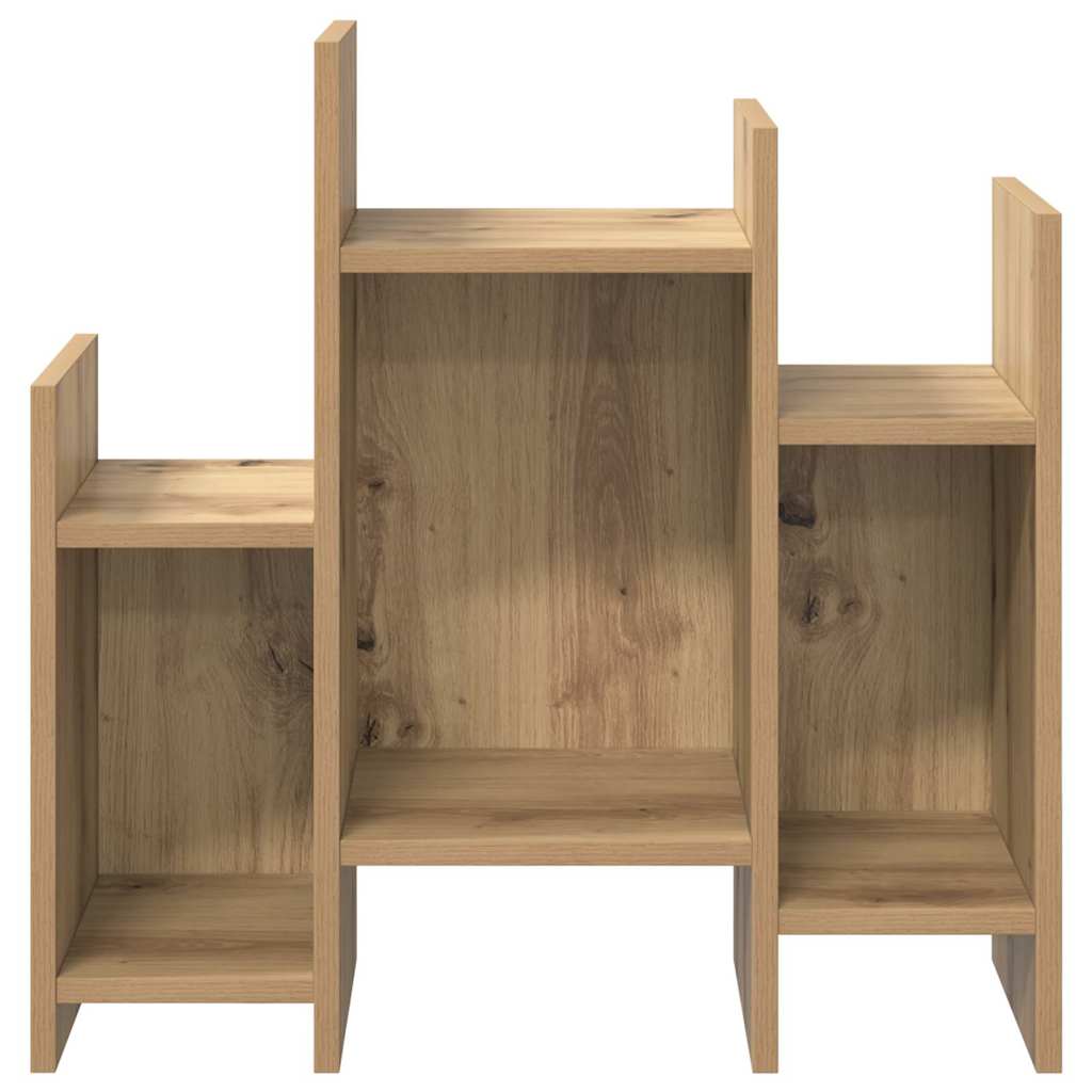 Bijzetkast Artisan Eiken 60 x 26 x 60 cm Bewerkt hout is nu te koop bij PeponiXL, paradijselijk wonen!