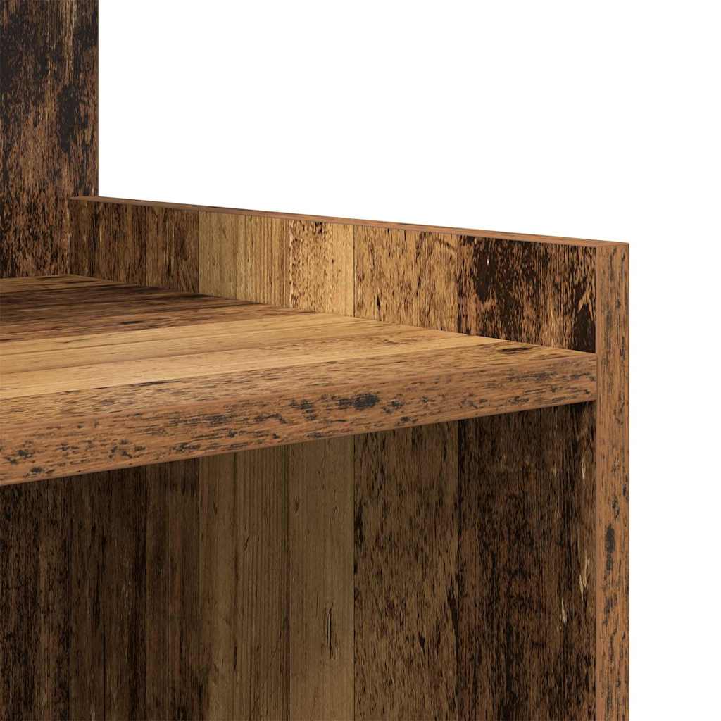 Nachtkastje 2 pcs Oudhout 40 x 35 x 60 cm Bewerkt hout is nu te koop bij PeponiXL, paradijselijk wonen!