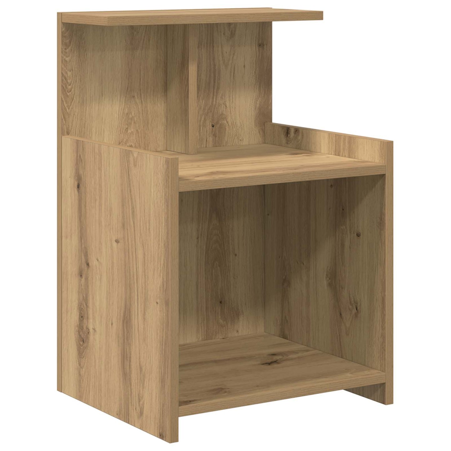 Nachtkastje Artisan Eiken 40 x 35 x 60 cm Bewerkt hout is nu te koop bij PeponiXL, paradijselijk wonen!