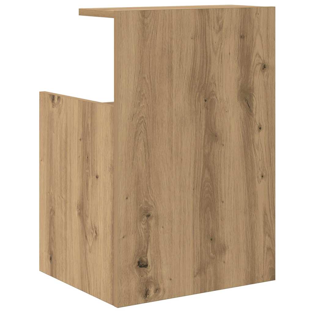 Nachtkastje Artisan Eiken 40 x 35 x 60 cm Bewerkt hout is nu te koop bij PeponiXL, paradijselijk wonen!