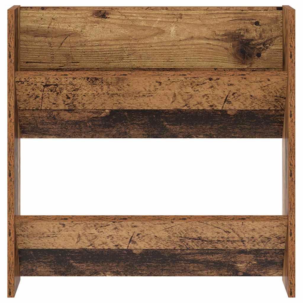 Schoenenkast met plank Oudhout 60 x 18 x 60 cm Bewerkt hout is nu te koop bij PeponiXL, paradijselijk wonen!