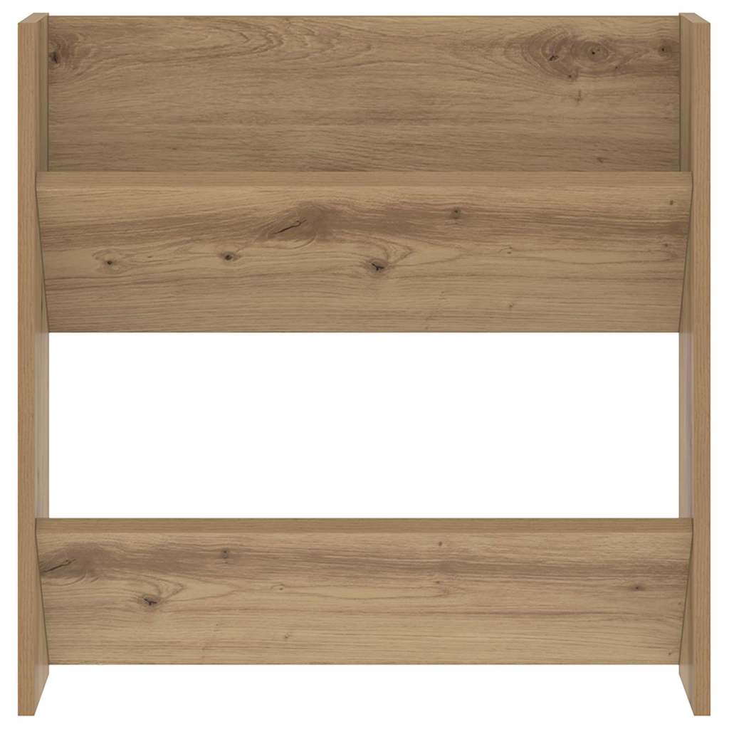 Schoenenkast Artisan Eiken 60 x 18 x 60 cm Bewerkt hout is nu te koop bij PeponiXL, paradijselijk wonen!