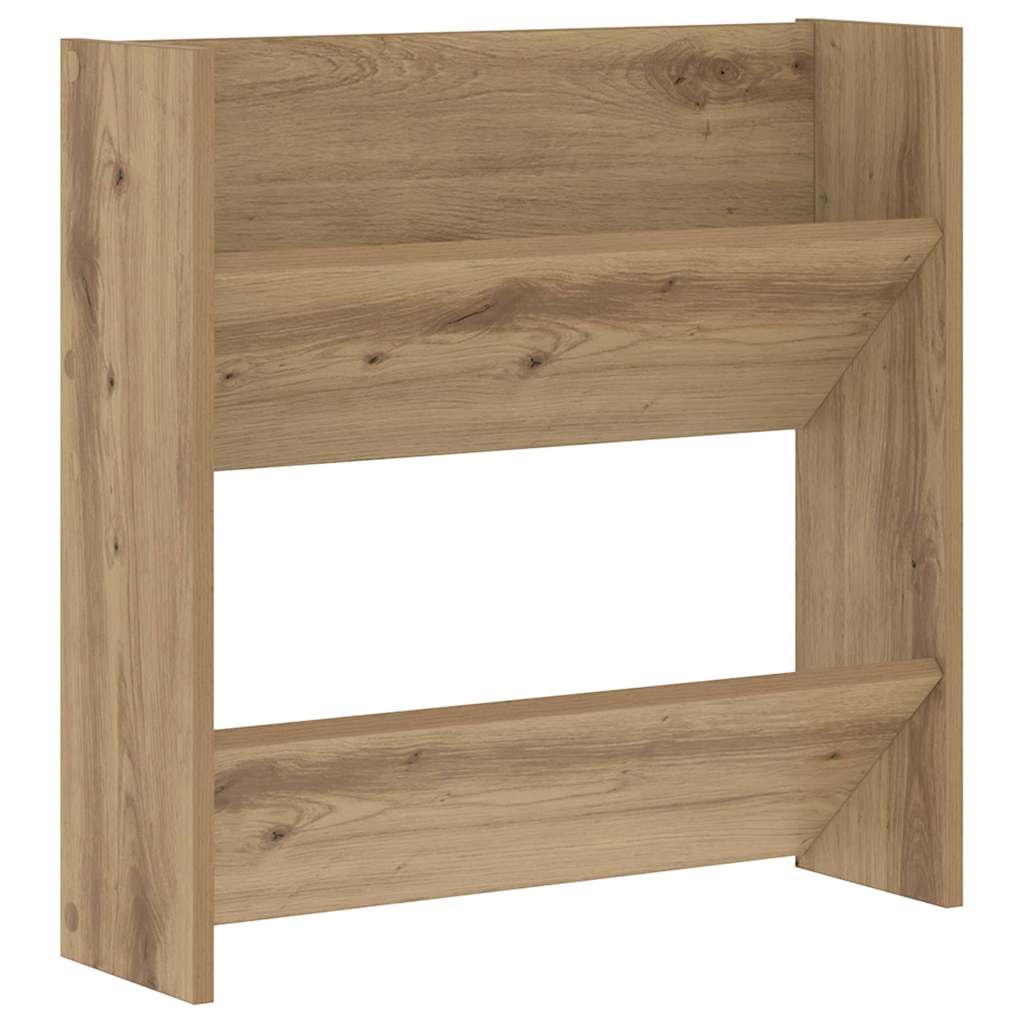 Schoenenkast 2 pcs Artisan Eiken 60 x 18 x 60 cm Bewerkt hout is nu te koop bij PeponiXL, paradijselijk wonen!