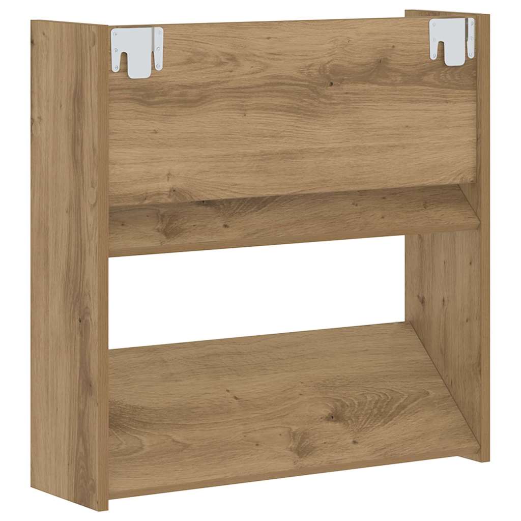 Schoenenkast 2 pcs Artisan Eiken 60 x 18 x 60 cm Bewerkt hout is nu te koop bij PeponiXL, paradijselijk wonen!