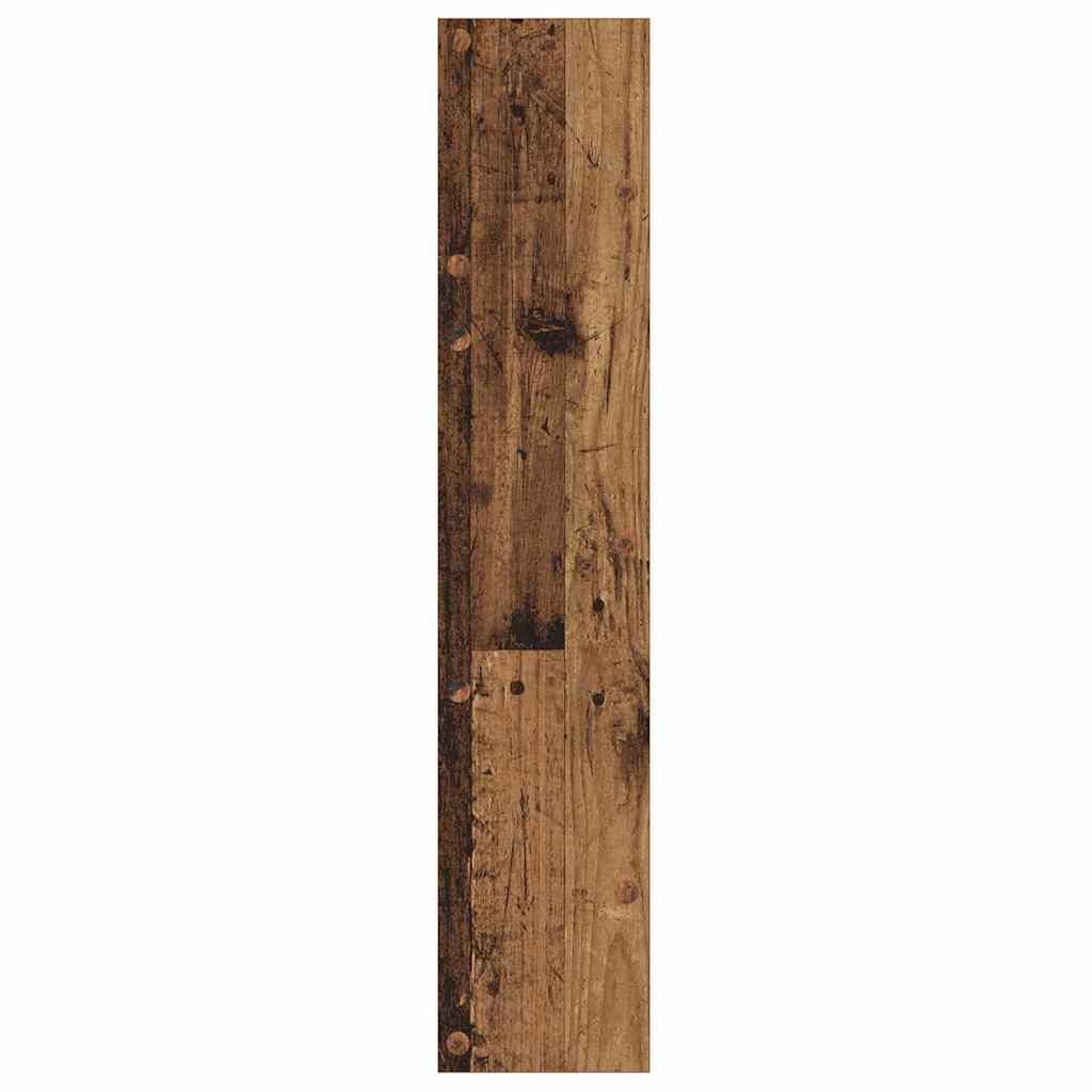 Schoenenkast met plank Oudhout 60 x 18 x 90 cm Bewerkt hout is nu te koop bij PeponiXL, paradijselijk wonen!