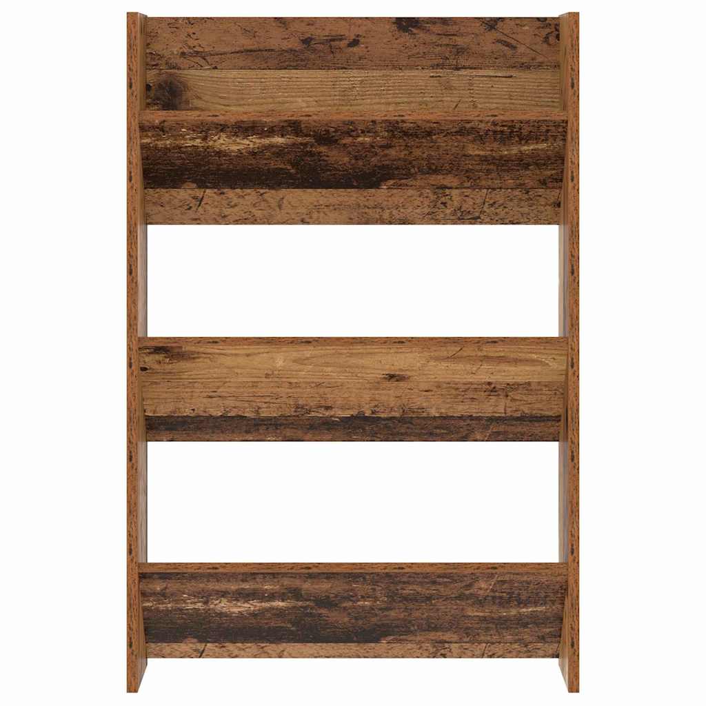Schoenenkast 2 pcs Oudhout 60 x 18 x 90 cm Bewerkt hout is nu te koop bij PeponiXL, paradijselijk wonen!