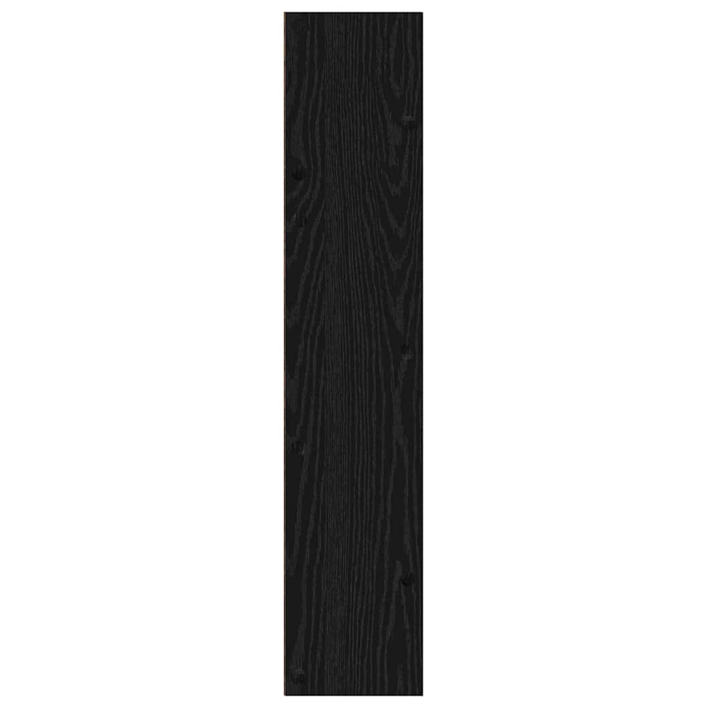 Schoenenkast met plank Zwart Eiken 60 x 18 x 90 cm Bewerkt hout is nu te koop bij PeponiXL, paradijselijk wonen!