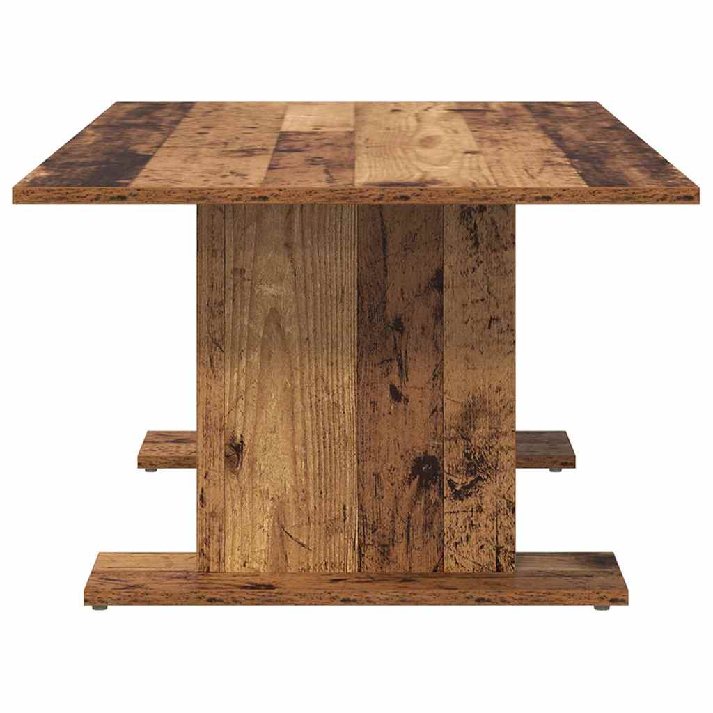 Salontafel Oud hout 103,5 x 60 x 40 cm Bewerkt hout is nu te koop bij PeponiXL, paradijselijk wonen!