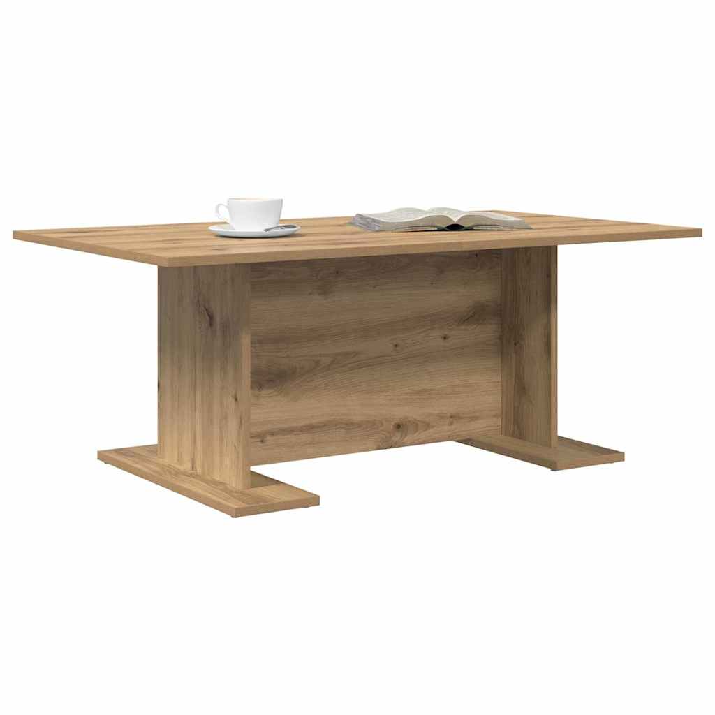 Salontafel artisanaal eikenkleurig 103,5 x 60 x 40 cm is nu te koop bij PeponiXL, paradijselijk wonen!