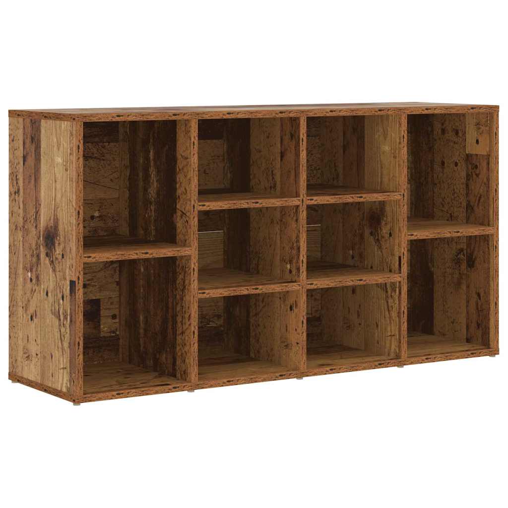 Schoenenbank met plank Oudhout 103 x 30 x 54,5 cm Bewerkt hout is nu te koop bij PeponiXL, paradijselijk wonen!