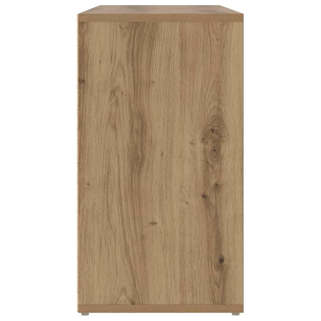 Schoenenbank Artisan Eiken 103 x 30 x 54,5 cm Bewerkt hout is nu te koop bij PeponiXL, paradijselijk wonen!