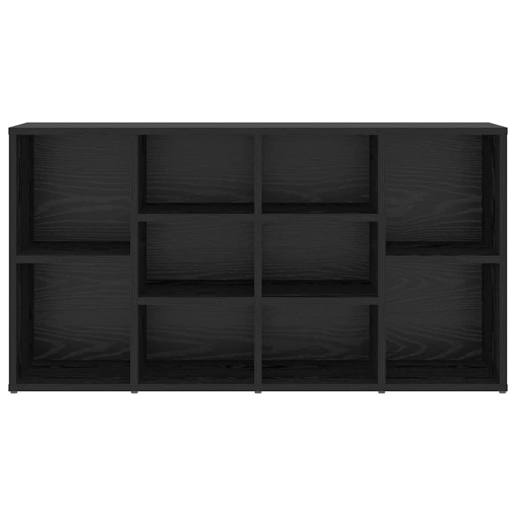 Schoenenbank Zwart Eiken 103 x 30 x 54,5 cm Bewerkt hout is nu te koop bij PeponiXL, paradijselijk wonen!