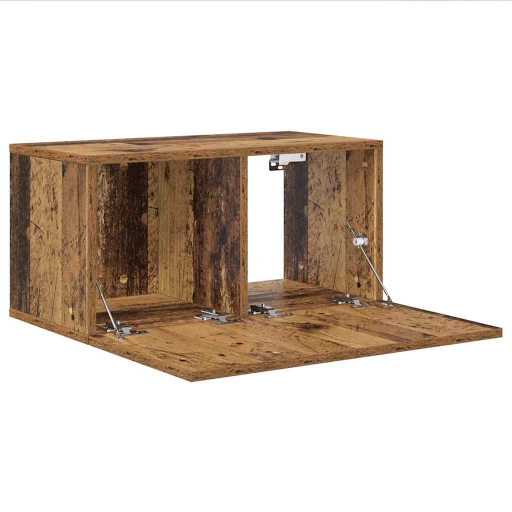 Tv-meubelset 3 pcs Bruin 60 x 30 x 30 cm Bewerkt hout is nu te koop bij PeponiXL, paradijselijk wonen!
