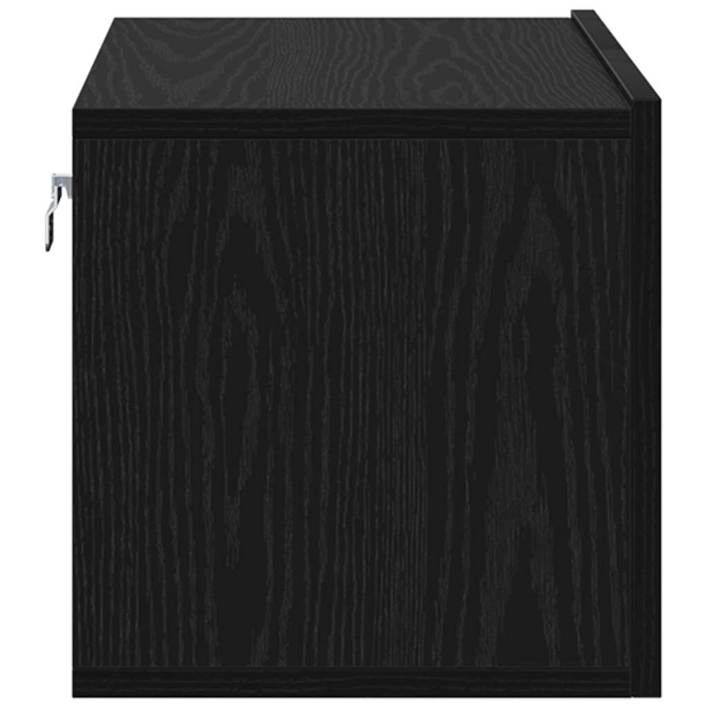 Tv-meubelset 2 pcs Zwart 60 x 30 x 30 cm Bewerkt hout is nu te koop bij PeponiXL, paradijselijk wonen!