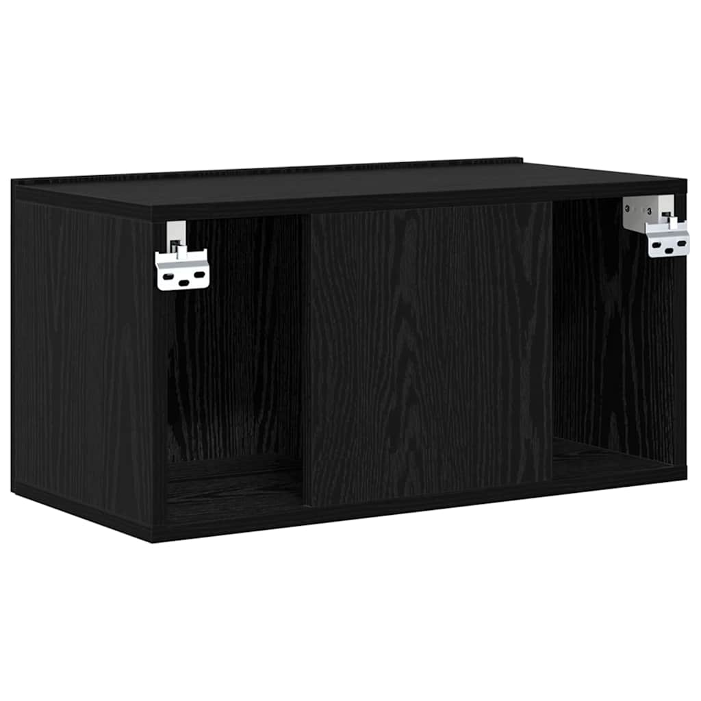 Tv-meubelset 3 pcs Zwart 60 x 30 x 30 cm Bewerkt hout is nu te koop bij PeponiXL, paradijselijk wonen!