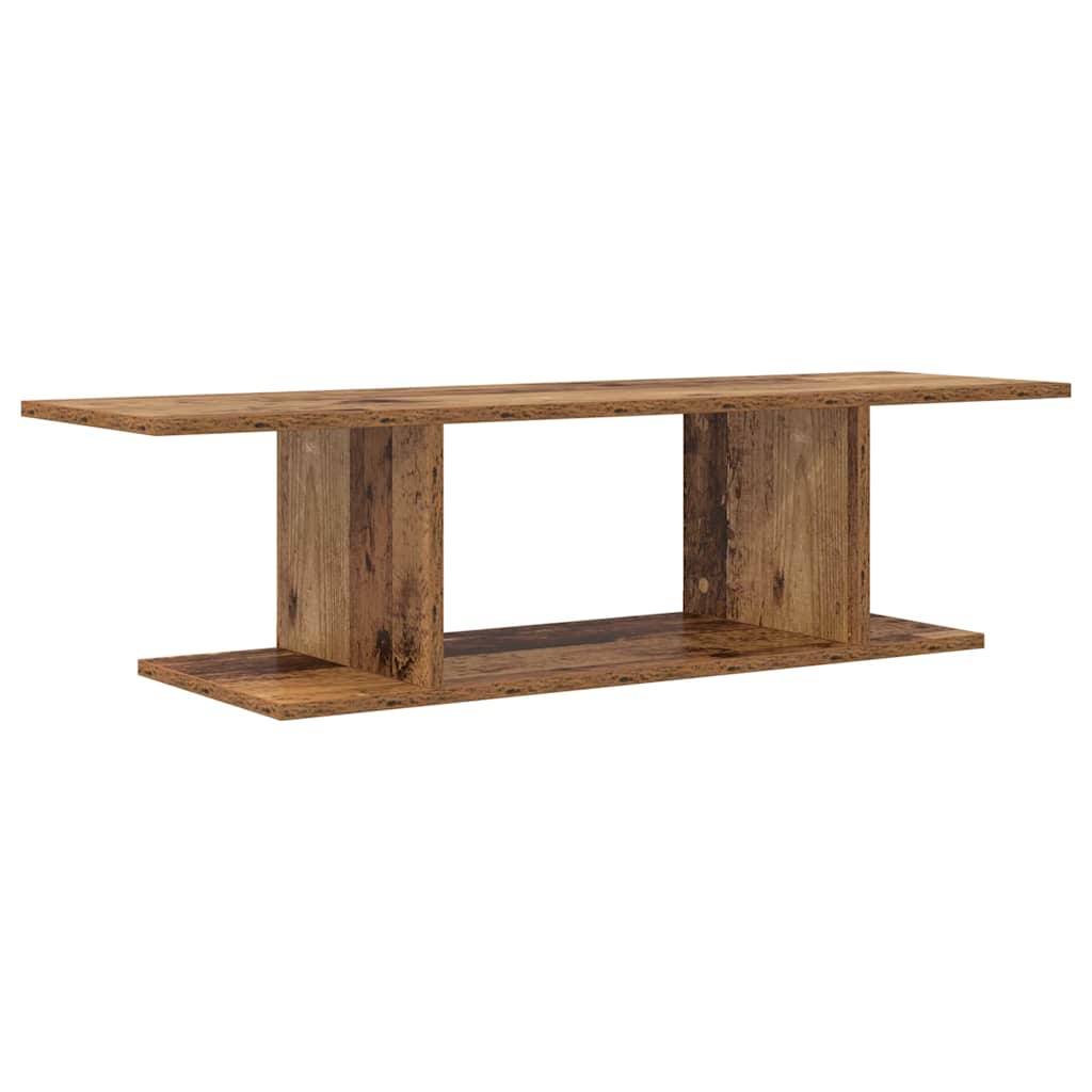Tv-meubelset Bruin 103 x 30 x 26,5 cm Bewerkt hout is nu te koop bij PeponiXL, paradijselijk wonen!