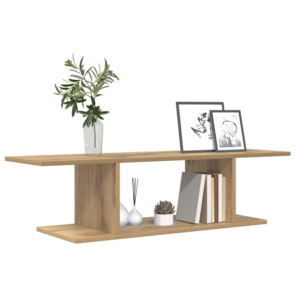 Tv-meubelset Bruin 103 x 30 x 26,5 cm Bewerkt hout is nu te koop bij PeponiXL, paradijselijk wonen!