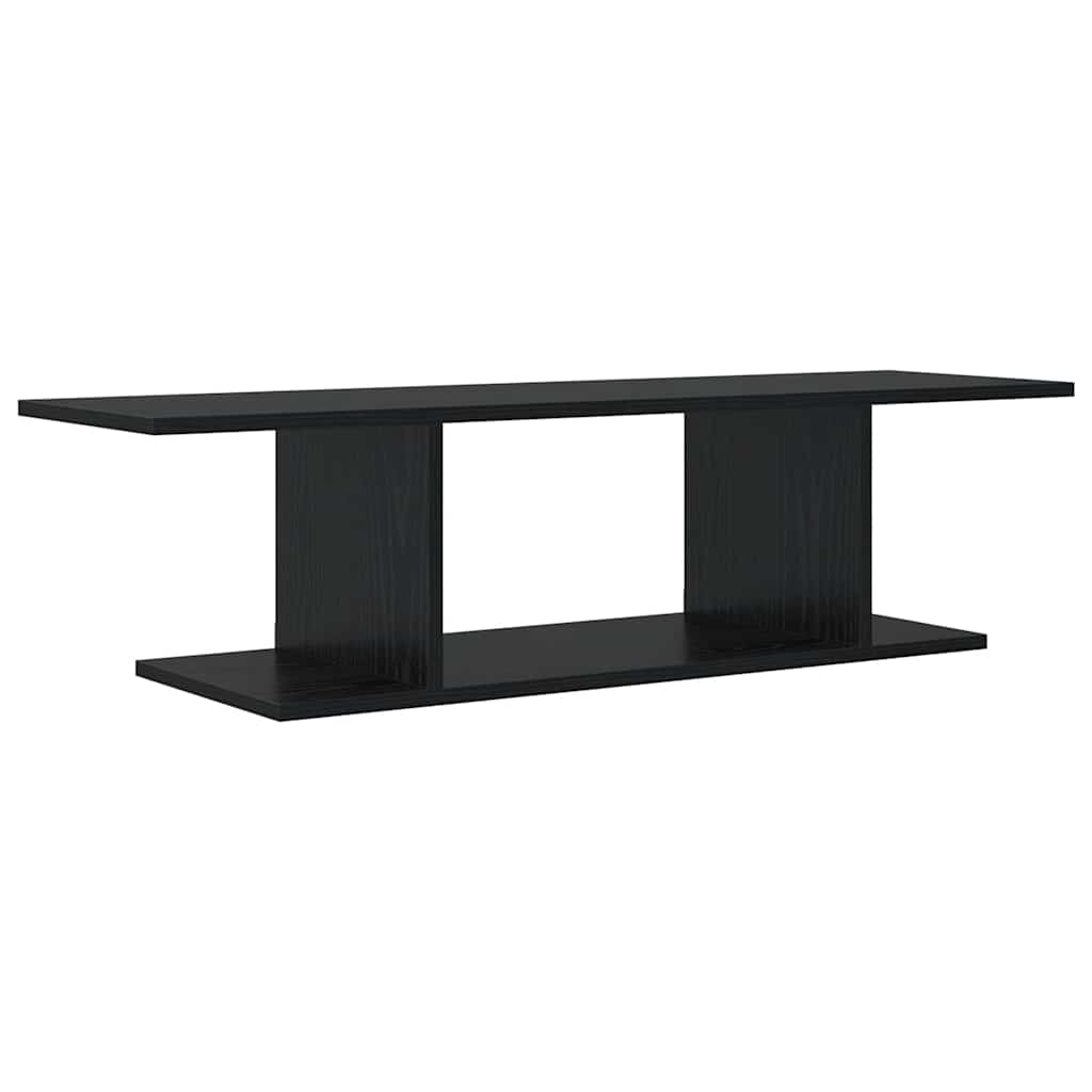 Tv-meubelset Zwart 103 x 30 x 26,5 cm Bewerkt hout is nu te koop bij PeponiXL, paradijselijk wonen!