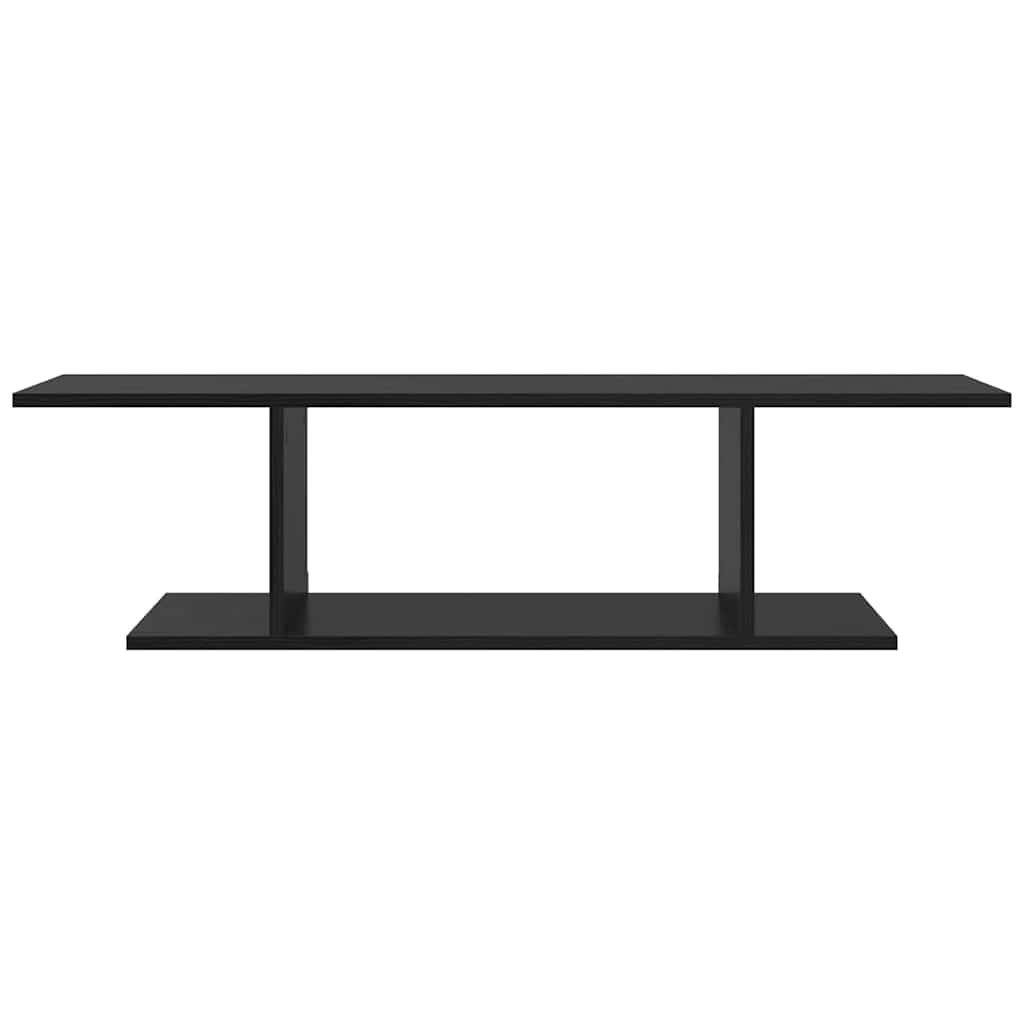 Tv-meubelset Zwart 103 x 30 x 26,5 cm Bewerkt hout is nu te koop bij PeponiXL, paradijselijk wonen!