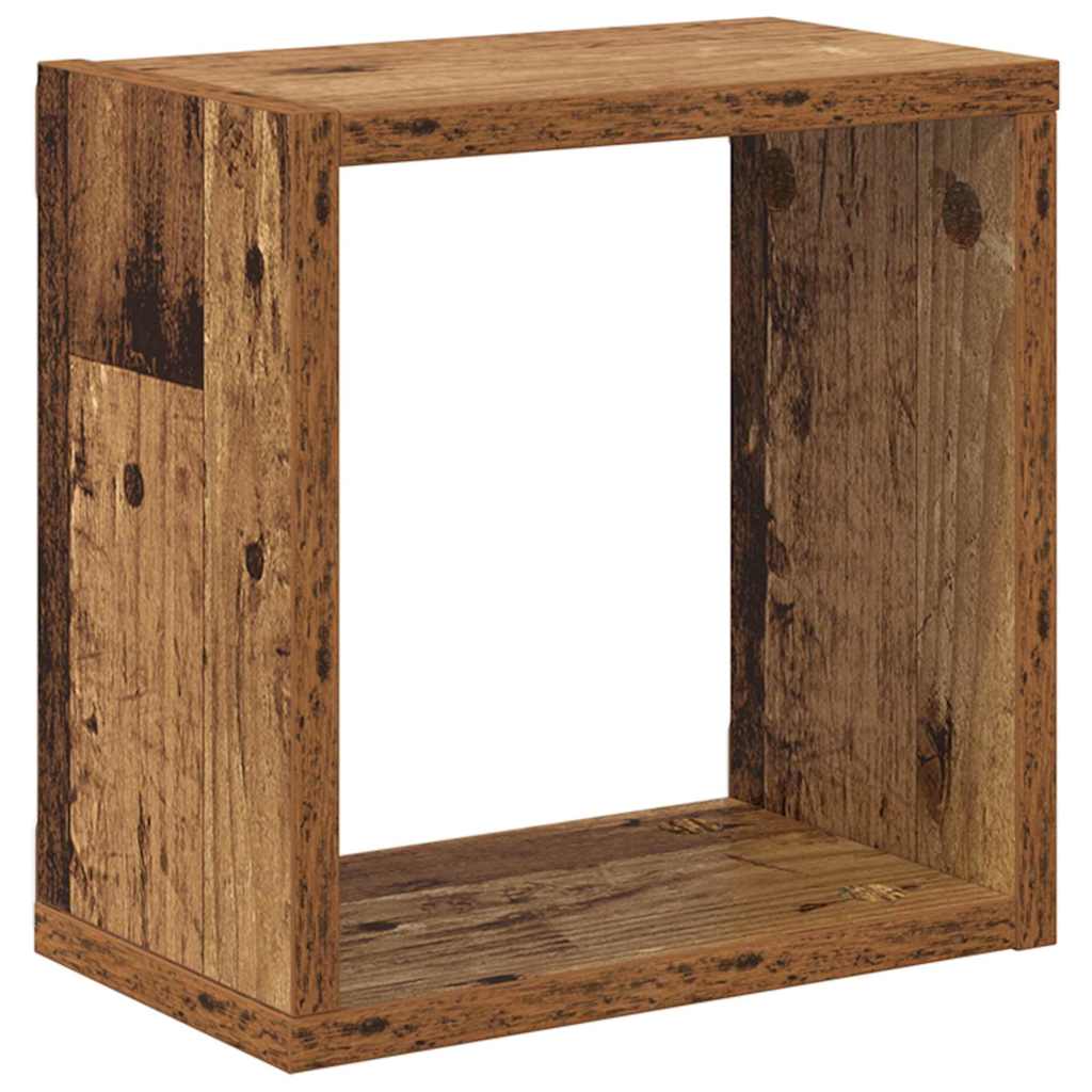 Wandschappen met plank Wandgemonteerd Oudhout Bewerkt hout is nu te koop bij PeponiXL, paradijselijk wonen!