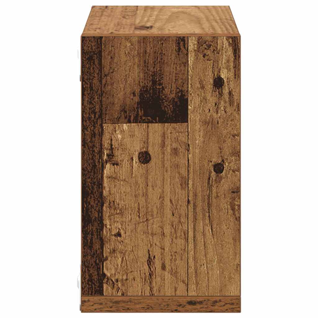 Wandschappen met plank Wandgemonteerd Oudhout Bewerkt hout is nu te koop bij PeponiXL, paradijselijk wonen!