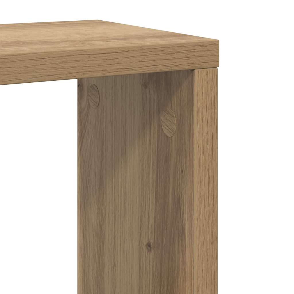 Wandschappen met plank met opslag Artisan Eiken Bewerkt hout is nu te koop bij PeponiXL, paradijselijk wonen!