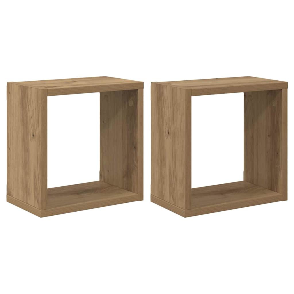 Wandschappen met plank met opslag Artisan Eiken Bewerkt hout is nu te koop bij PeponiXL, paradijselijk wonen!