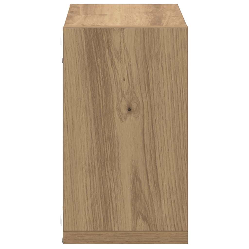 Wandschappen met plank met opslag Artisan Eiken Bewerkt hout is nu te koop bij PeponiXL, paradijselijk wonen!