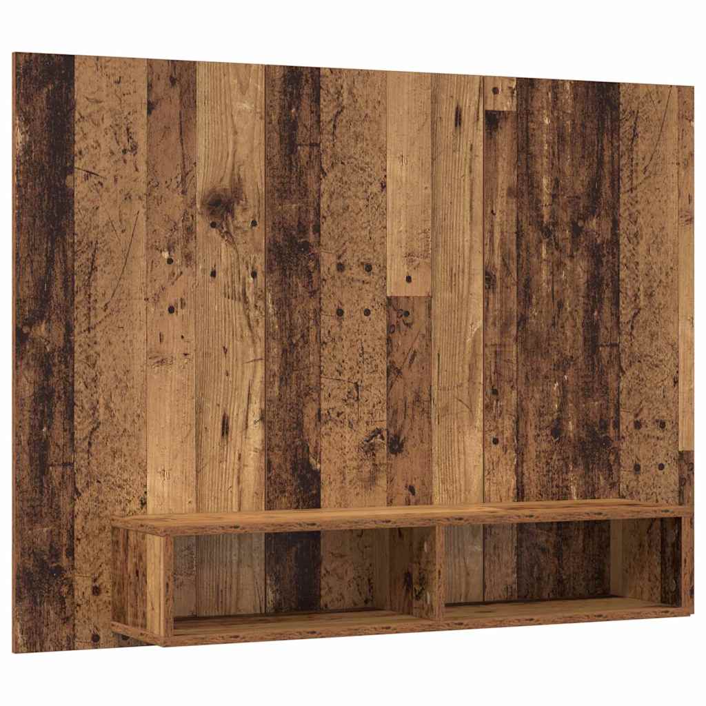 Tv-meubelset Oud Hout 120 x 23,5 x 90 cm Bewerkt hout is nu te koop bij PeponiXL, paradijselijk wonen!