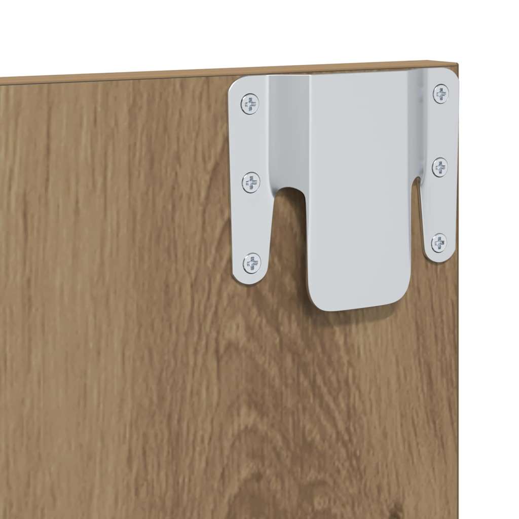 Tv-meubelset Artisan Eiken 120 x 23,5 x 90 cm Bewerkt hout is nu te koop bij PeponiXL, paradijselijk wonen!