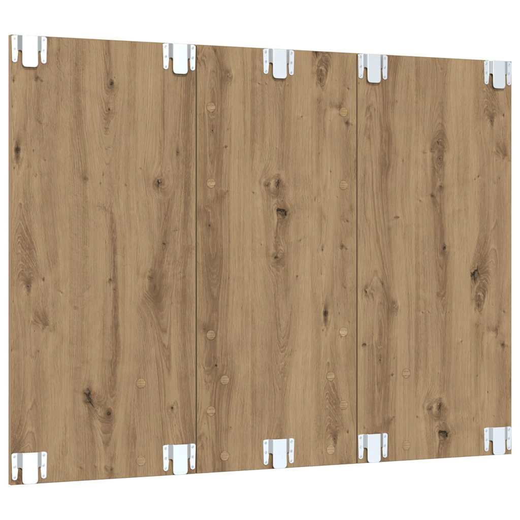 Tv-meubelset Artisan Eiken 120 x 23,5 x 90 cm Bewerkt hout is nu te koop bij PeponiXL, paradijselijk wonen!
