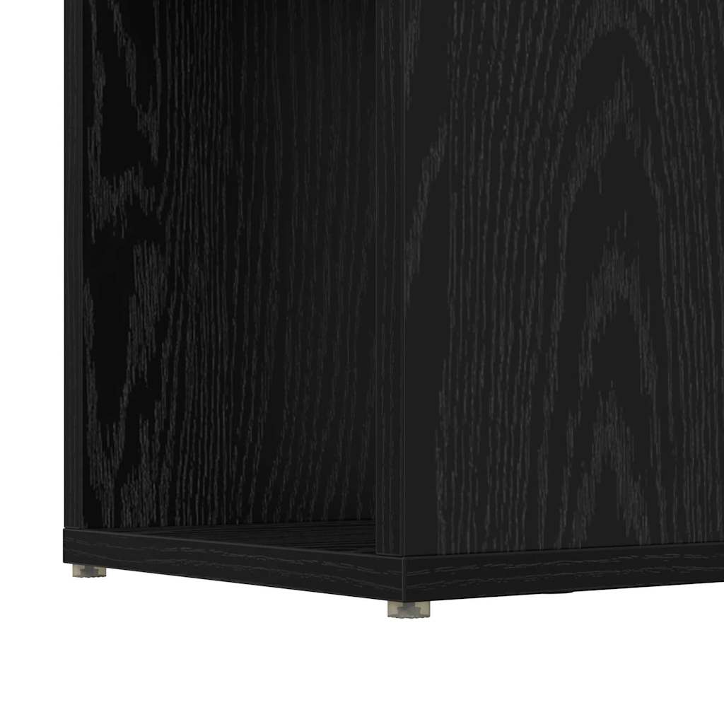 Tv-meubelset Zwart 60 x 24 x 94,5 cm Bewerkt hout is nu te koop bij PeponiXL, paradijselijk wonen!