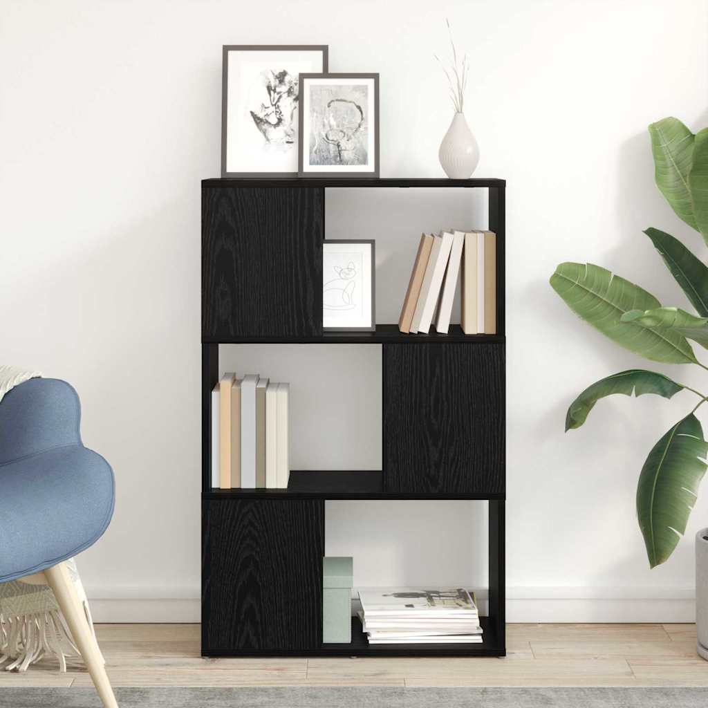 Tv-meubelset Zwart 60 x 24 x 94,5 cm Bewerkt hout is nu te koop bij PeponiXL, paradijselijk wonen!