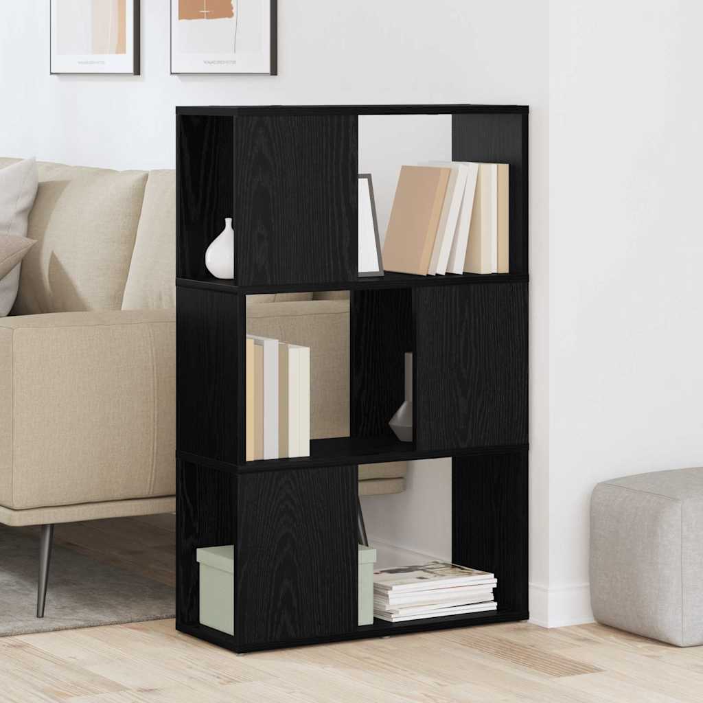 Tv-meubelset Zwart 60 x 24 x 94,5 cm Bewerkt hout is nu te koop bij PeponiXL, paradijselijk wonen!