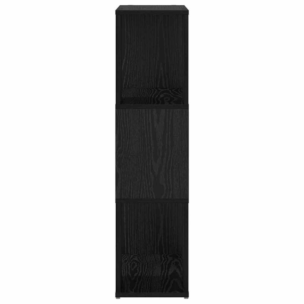 Tv-meubelset Zwart 60 x 24 x 94,5 cm Bewerkt hout is nu te koop bij PeponiXL, paradijselijk wonen!