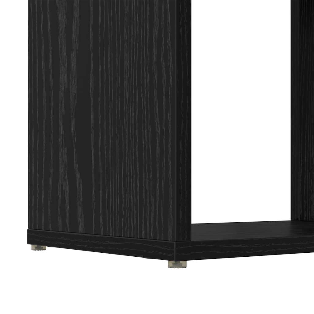 Tv-meubelset Zwart 60 x 24 x 125,5 cm Bewerkt hout is nu te koop bij PeponiXL, paradijselijk wonen!