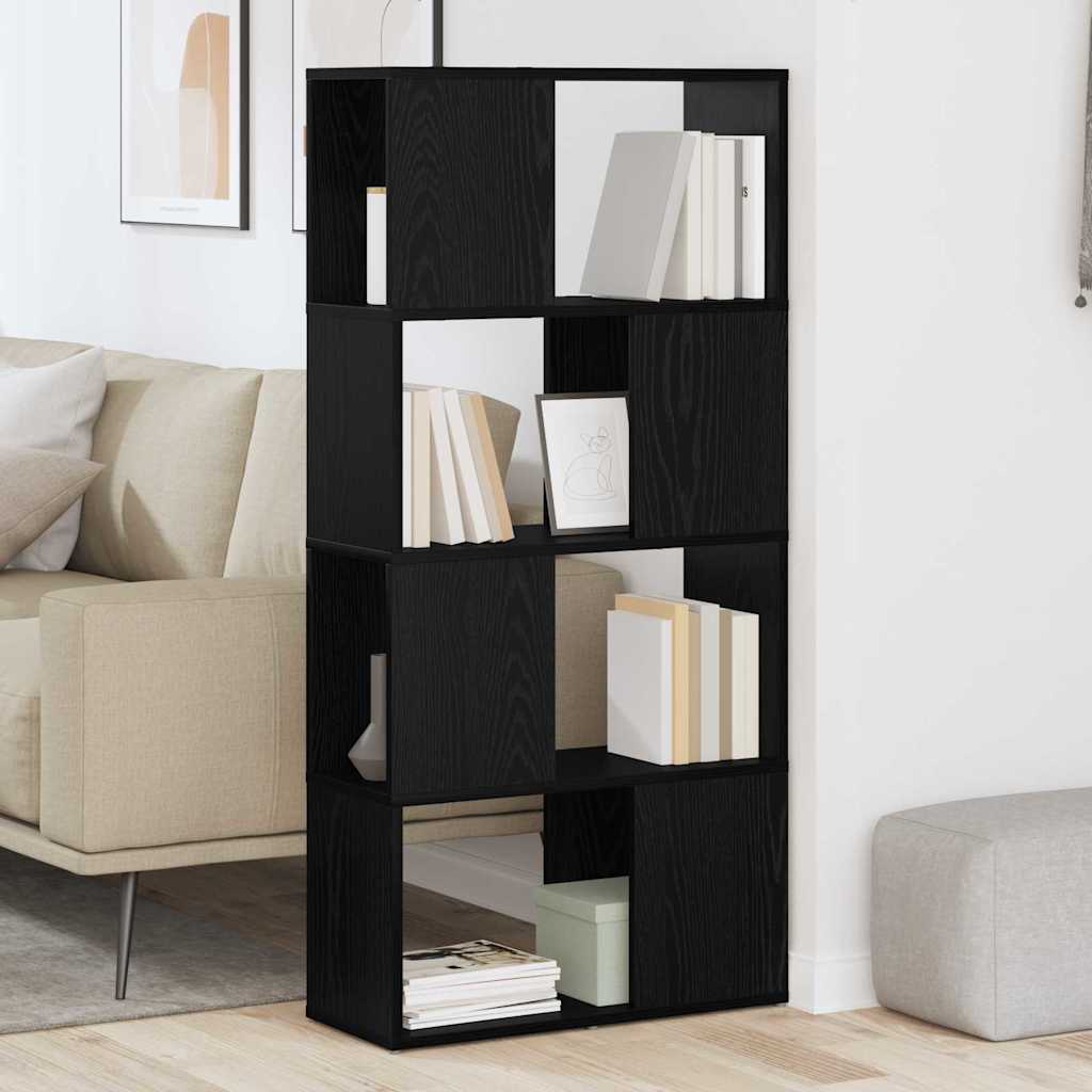 Tv-meubelset Zwart 60 x 24 x 125,5 cm Bewerkt hout is nu te koop bij PeponiXL, paradijselijk wonen!